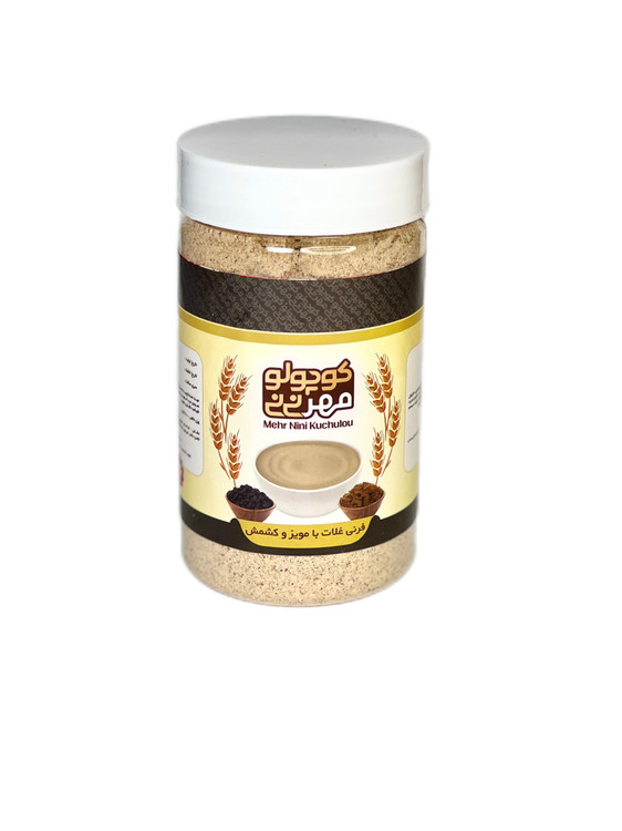 فرنی غلات با مویز و کشمش