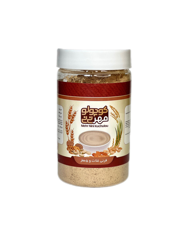 فرنی غلات و پنچ مغز